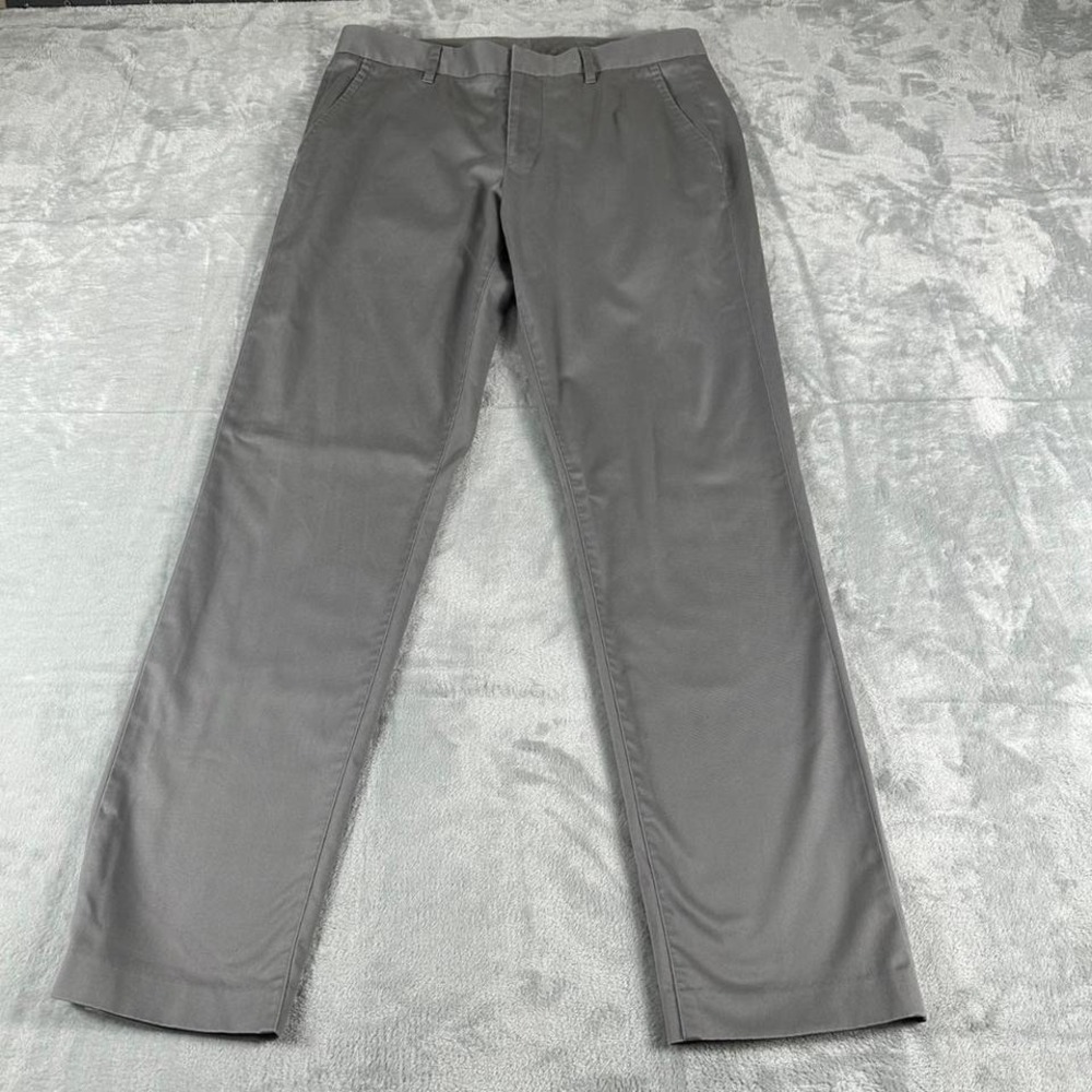 Bonobos Pants Men Tag‎ 32x32 (Actual 33x32) Gray Weekday Warrior Friday Preppy